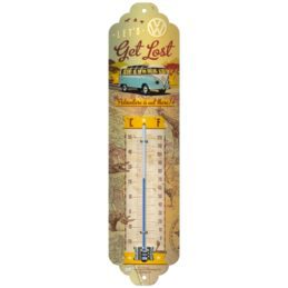 Nostalgic-Art Thermometer VW Bulli - Lets Get Lost 28x6.5x2cm