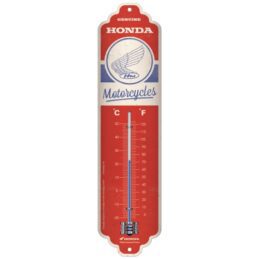 Honda Motorcycles Thermometer Man Cave Tin Sign Temperature Gauge