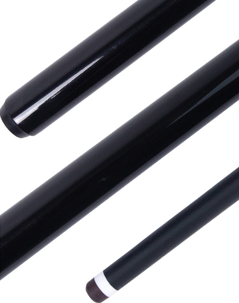 Black Fibreglass Pool Snooker Billiard Cue One Piece 10.5mm Tip 58 inch 1 Black Fibreglass Pool Snooker Billiard Cue One Piece 10.5mm Tip 58 inch