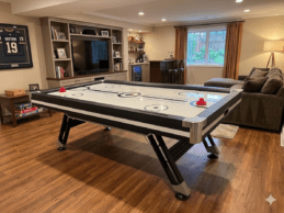 Air Hockey Gaming Room Table Arcade Led Scoreboard