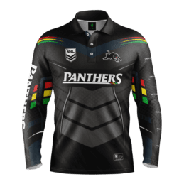 NRL Penrith Panthers Cyber Fishing Shirt - Youth & Adult Sizes - Official Licensed NRL Merchandise
