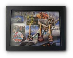 Iron Maiden Display Shadow Box – Collector Wall Display