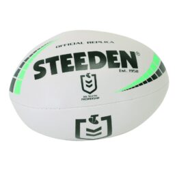 Steeden NRL Premiership Replica Sponge-6 inch Rugby League Ball