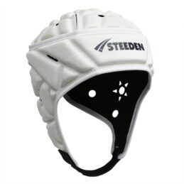 Steeden Galaxy 12 Headgear -White Small Rugby League Headgear