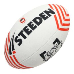 St George Illawarra Dragons Steeden NRL 11 Inch Supporter Ball