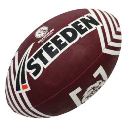 Manly Sea Eagles Steeden NRL Supporter Ball 11 Inch Junior Footy