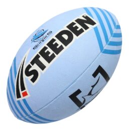 Cronulla Sharks Steeden NRL Supporter Ball 11 Inch Junior Footy