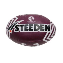 Manly Sea Eagles Steeden NRL 6 Inch Sponge Ball