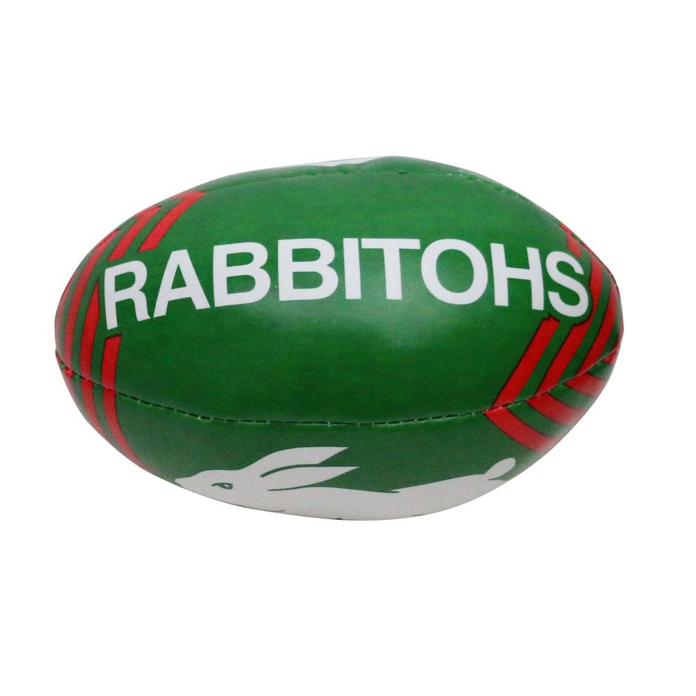 South Sydney Rabbitohs Steeden NRL 6 Inch Sponge Ball 2 South Sydney Rabbitohs Steeden NRL 6 Inch Sponge Ball - Image 2