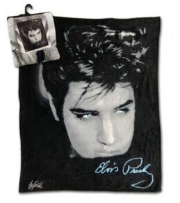 Elvis Presley Throw "Close Up" Soft Fleece Throw Rug Blanket – Music Fan Blanket