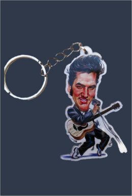 Elvis Presley Funky Keyring 2 Collectible Gift Item