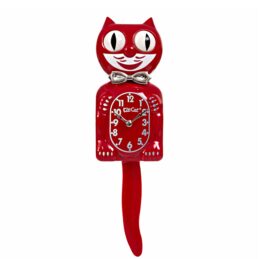 Kit-Cat Retro Red Kit-Cat Klock Retro Wall Clock