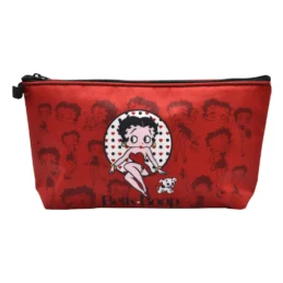 Betty Boop Makeup Bag - Red Silhouettes Collectible Gift Item