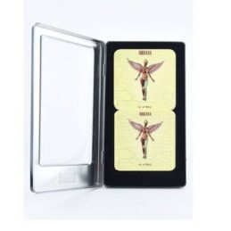 Nirvana 6 Piece in Metal Tin Drink Coaster Set