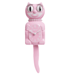 Kit-Cat Bubblegum Pink Kit-Cat Klock Retro Wall Clock