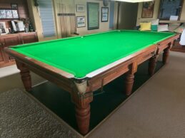John L McCullonc Sydney Pool Snooker Billiard Table Full Size 12ft