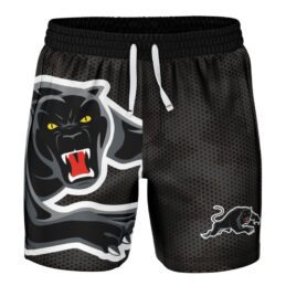 NRL Penrith Panthers Big Shot Volley Shorts - Adult Sizes - Official Licensed NRL Merchandise
