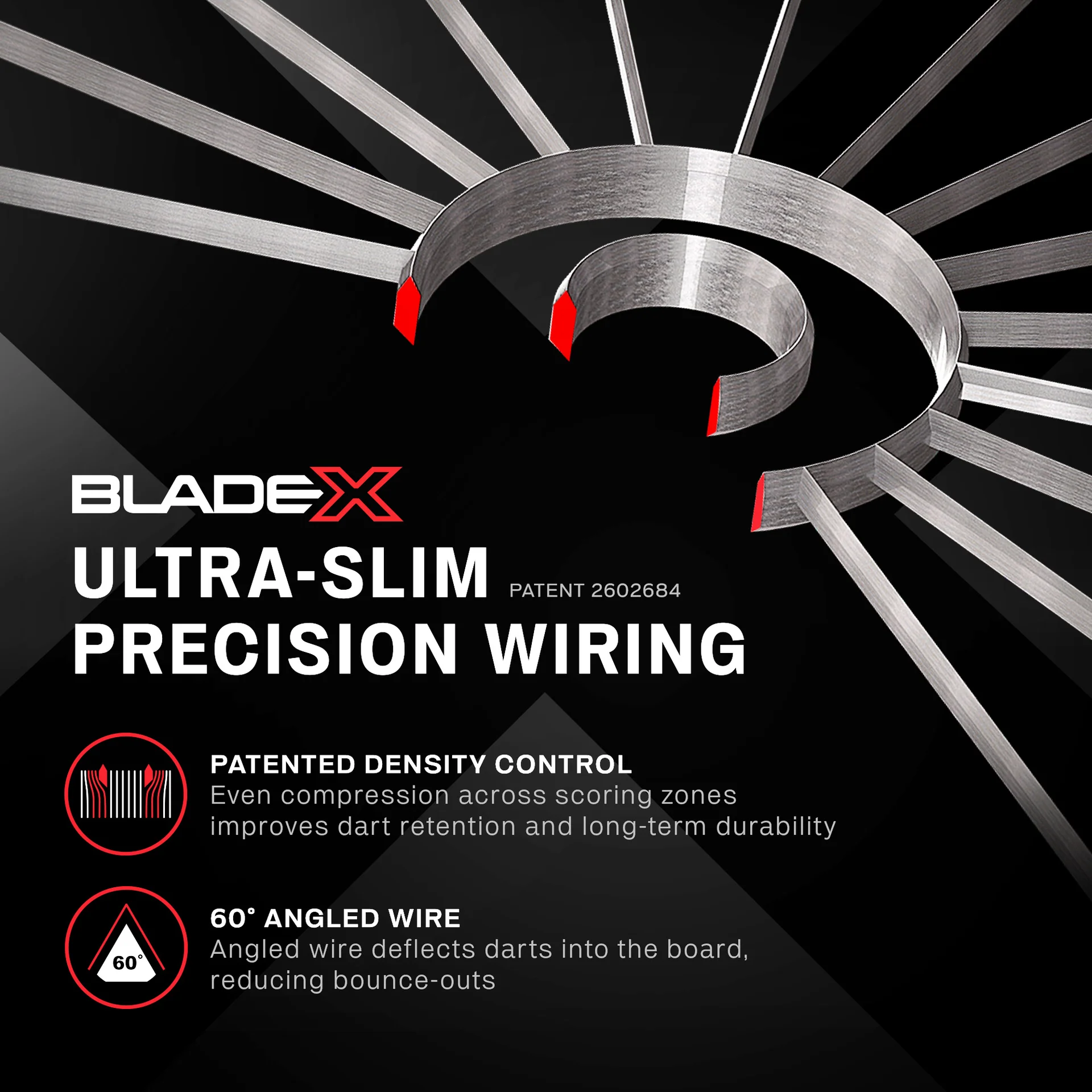 Winmau Professional BLADE X Dartboard - Official PDC Dartboard 10 Winmau Professional BLADE X Dartboard - Official PDC Dartboard - Image 10