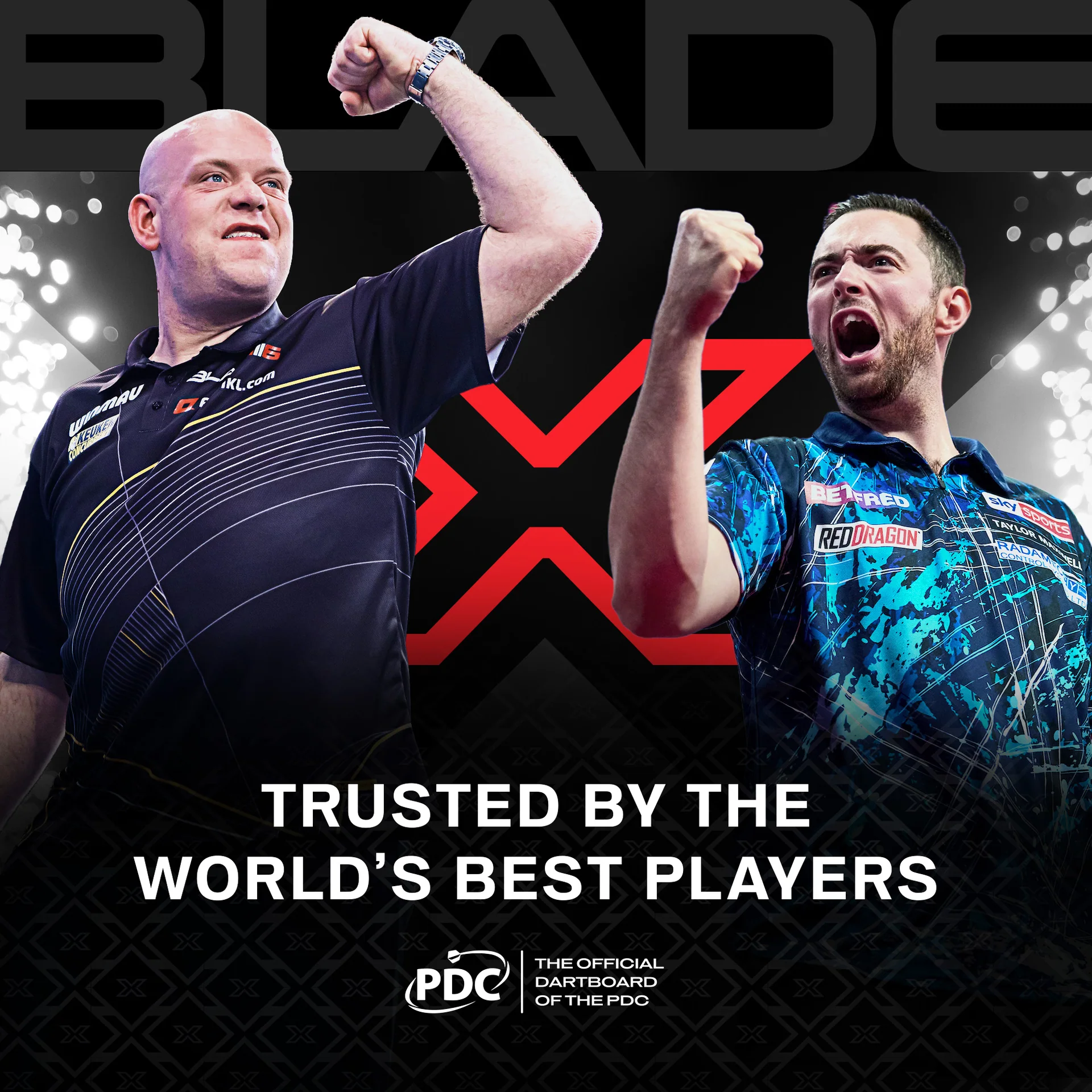 Winmau Professional BLADE X Dartboard - Official PDC Dartboard 7 Winmau Professional BLADE X Dartboard - Official PDC Dartboard - Image 7