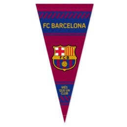 FC Barcelona Soccer Retro Pennant Wall Banner Collector Merchandise