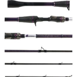 Samurai Infinite Carbon Fishing Rod Bait Cast Fast 6ft 6in 1 Piece 6 - 12lb