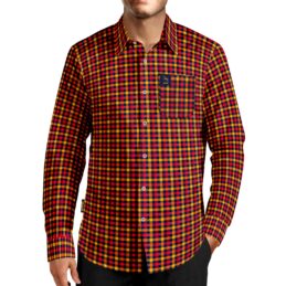 Adelaide Crows AFL Crossfield Business Shirt Mens Long Sleeve Official Supporter Dress Shirt
