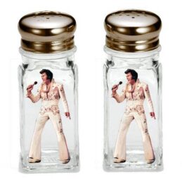 Elvis Presley Salt & Pepper White Jumper Collectible Gift Item