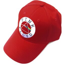 Pink Floyd Unisex Baseball Cap: Circle Logo Red Collectible Gift Item