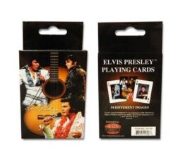 Elvis Presley Guitar 3 Images Collector Playing Cards