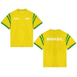 Brazil FIFA World Cup 2026 Supporter Ringer Tee