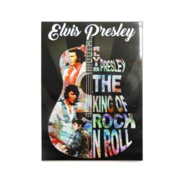 Elvis Presley Magnet Guitar Colourful Fridge Magnet