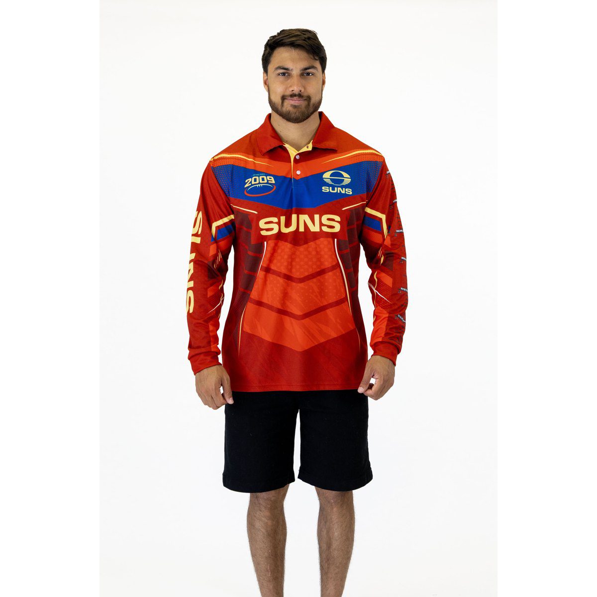 Gold Coast Suns AFL Cyber Fishing Shirt UPF 50+ - Youth & Adult Sizes 4 Gold Coast Suns AFL Cyber Fishing Shirt UPF 50+ - Youth & Adult Sizes - Image 4