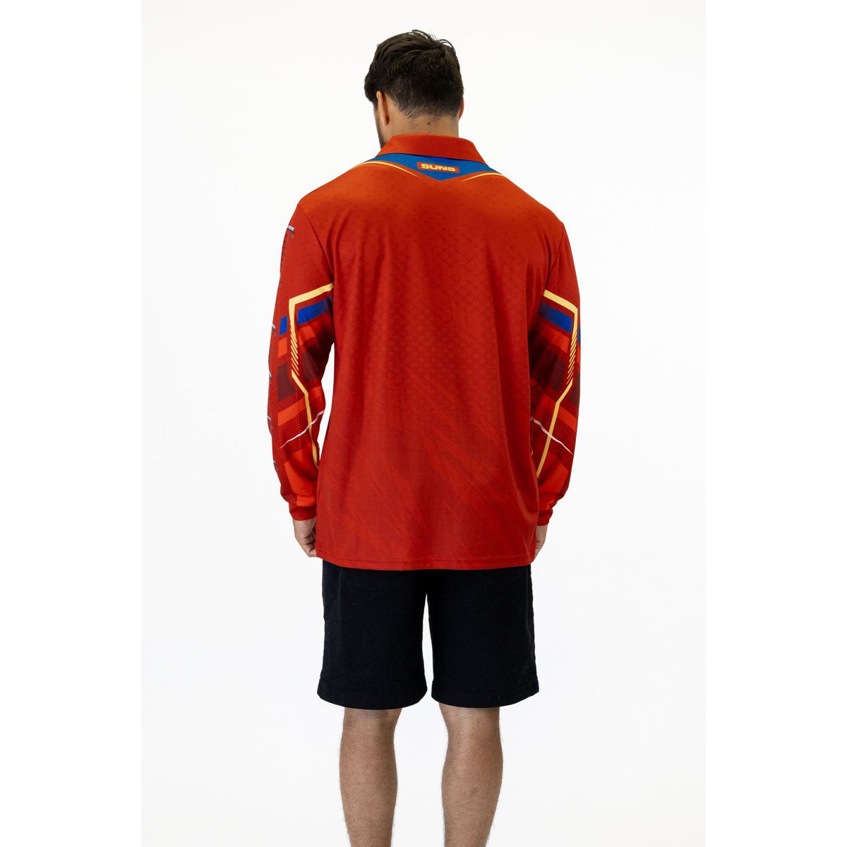 Gold Coast Suns AFL Cyber Fishing Shirt UPF 50+ - Youth & Adult Sizes 6 Gold Coast Suns AFL Cyber Fishing Shirt UPF 50+ - Youth & Adult Sizes - Image 6