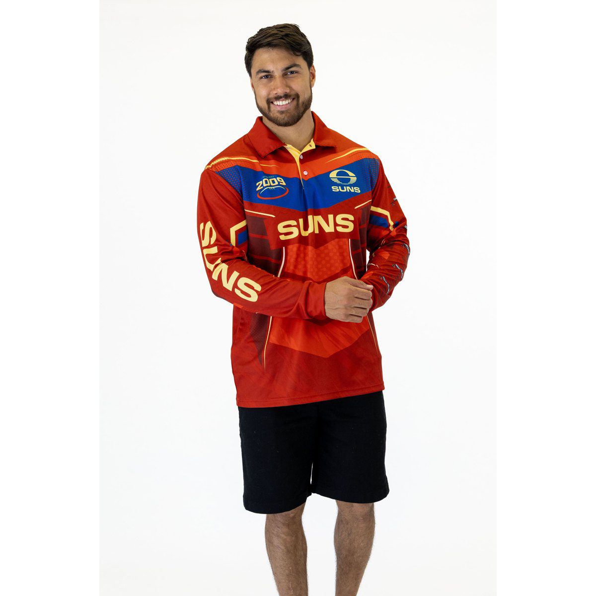 Gold Coast Suns AFL Cyber Fishing Shirt UPF 50+ - Youth & Adult Sizes 7 Gold Coast Suns AFL Cyber Fishing Shirt UPF 50+ - Youth & Adult Sizes - Image 7