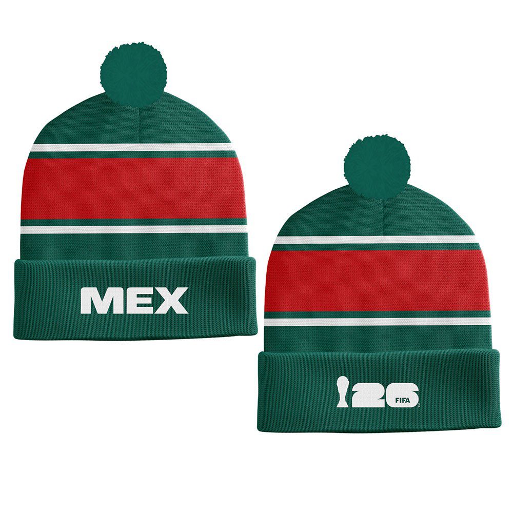Mexico FIFA World Cup 2026 Supporter Beanie 1 Mexico FIFA World Cup 2026 Supporter Beanie