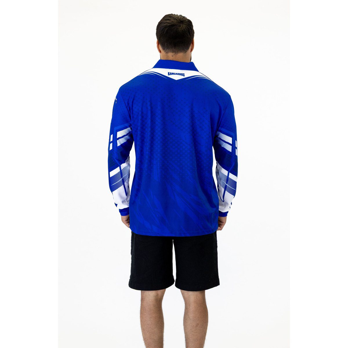 North Melbourne Kangaroos AFL Cyber Fishing Shirt UPF 50+ - Youth & Adult Sizes 6 North Melbourne Kangaroos AFL Cyber Fishing Shirt UPF 50+ - Youth & Adult Sizes - Image 6