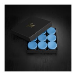 TAOM V10 Professional Pool & Snooker Premium Performance Chalk 9 x Blocks BLUE
