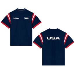 USA FIFA World Cup 2026 Supporter Ringer Tee