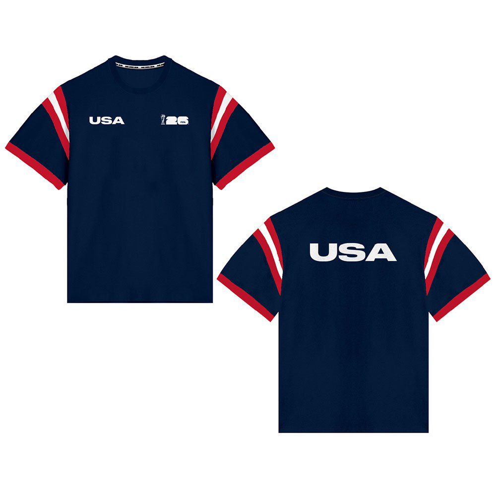 USA FIFA World Cup 2026 Supporter Ringer Tee 1 USA FIFA World Cup 2026 Supporter Ringer Tee