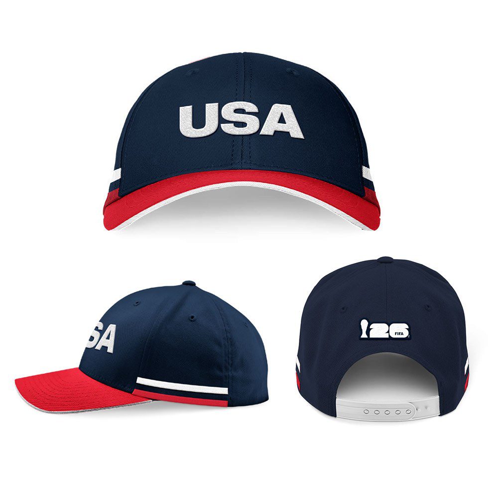 USA FIFA World Cup 2026 Supporter Snapback Cap 1 USA FIFA World Cup 2026 Supporter Snapback Cap