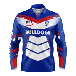 Western Bulldogs AFL Cyber Fishing Shirt UPF 50+ - Youth & Adult Sizes