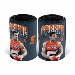 Toby Greene GWS Giants AFL Beer Can Bottle Cooler Stubby Holder Official Licensed