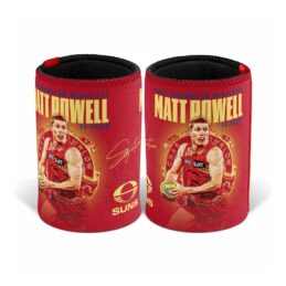Gold Coast Suns AFL Beer Can Bottle Cooler Stubby Holder Official Licensed