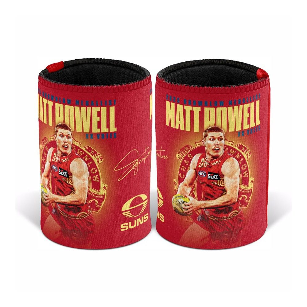 Gold Coast Suns AFL Beer Can Bottle Cooler Stubby Holder Official Licensed 1 Gold Coast Suns AFL Beer Can Bottle Cooler Stubby Holder Official Licensed
