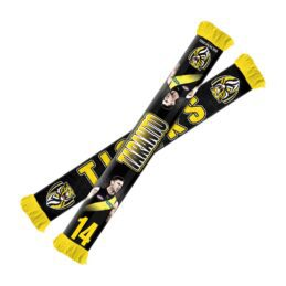 Richmond Tigers Tim Taranto AFL Player Supporter Scarf