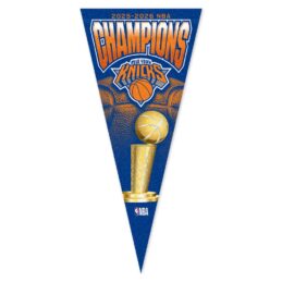 New York Knicks 2025-26 NBA Champions Collectors Pennant 57x27cm Official NBA Merchandise