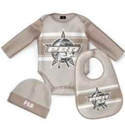 PBR 'Lullaby' 3pc Baby Gift Set - Bodysuit Beanie & Bib