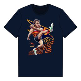 Adelaide Crows AFL Riley Thilthorpe Grange Tee Official Licensed Adult Tee