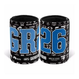 AFL Gather Round 2026 Can Cooler Stubby Holder Date Design