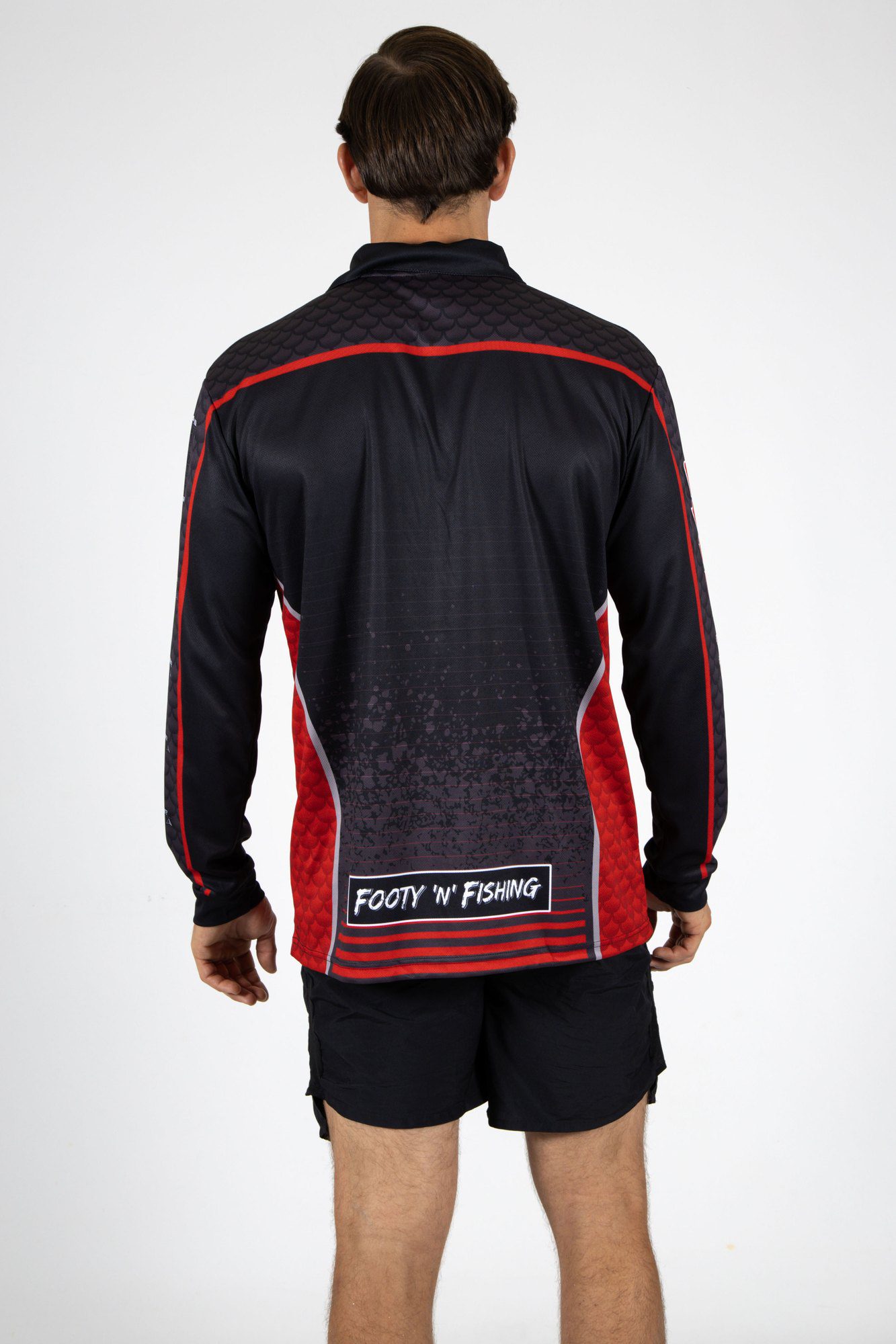 Essendon Bombers AFL Footy N Fishing Shirt UPF 50+ Youth & Adult Sizes 6 Essendon Bombers AFL Footy N Fishing Shirt UPF 50+ Youth & Adult Sizes - Image 6